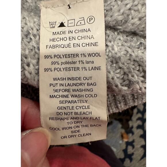 Michael Michael Kors Gray Mock Sweater - Size Small - Picture 7 of 7